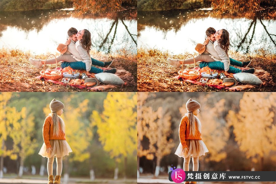 秋季电影人像风光Lightroom预设 Lightroom Presets – Cozy Fall Vol.2