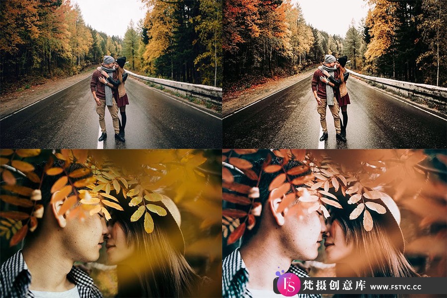 秋季电影人像风光Lightroom预设 Lightroom Presets – Cozy Fall Vol.2