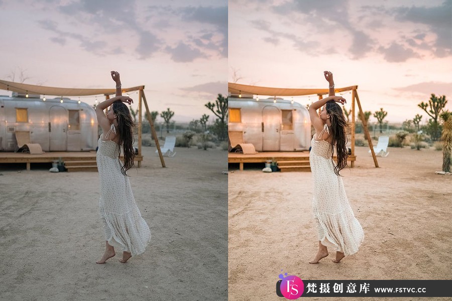 别致波西米亚人像Lightroom预设 Lightroom Presets – Boho Chic Vol. 1