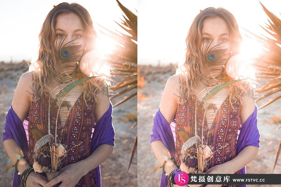 别致波西米亚人像Lightroom预设 Lightroom Presets – Boho Chic Vol. 1