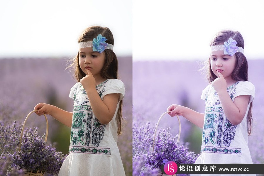 唯美薰衣草色调人像Lightroom预设 Lightroom Presets – Lavender