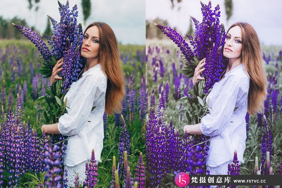 唯美薰衣草色调人像Lightroom预设 Lightroom Presets – Lavender