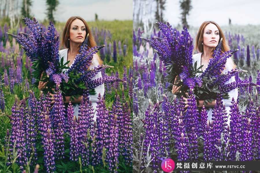 唯美薰衣草色调人像Lightroom预设 Lightroom Presets – Lavender