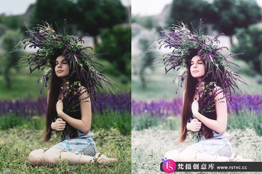 唯美薰衣草色调人像Lightroom预设 Lightroom Presets – Lavender