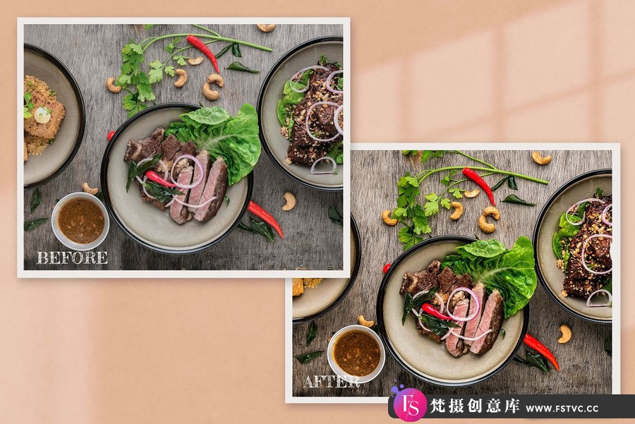 图片[8]-8个美食摄影后期调色Lightroom预设  8 Yummy Food Lightroom Presets-梵摄创意库