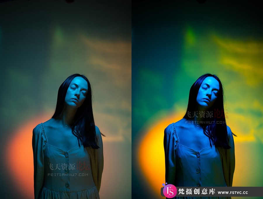 俄罗斯INS博主Polina Washington色彩校正光影人像LR预设 PW CREATIVE