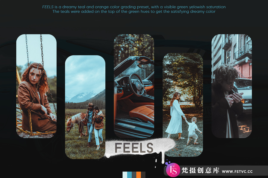 图片[4]-高端清新灰度电影人像颜色分级Lightroom预设Feels Lightroom Presets-梵摄创意库