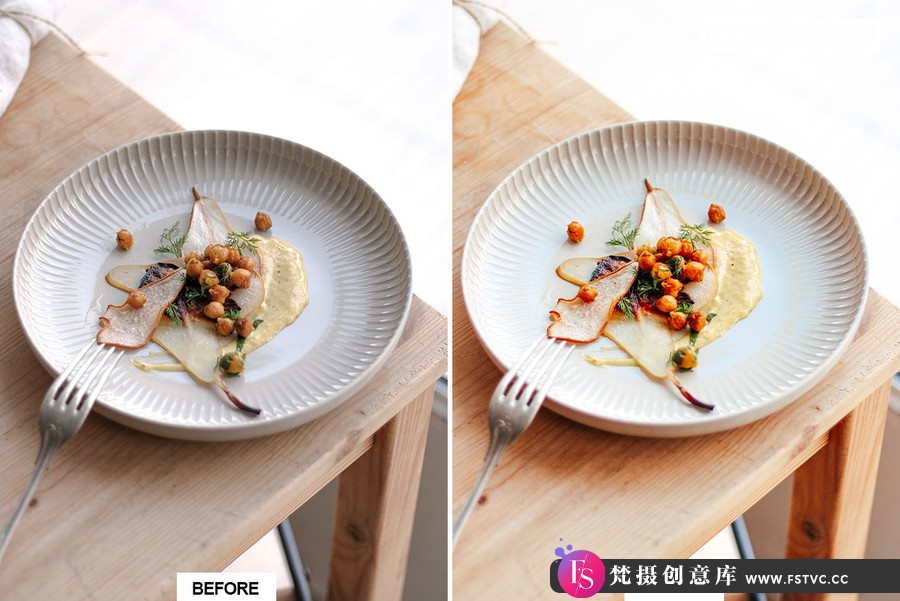 图片[2]-清新通透美食色彩校正Lightroom预设 PRETTY FOOD Lightroom Presets-梵摄创意库