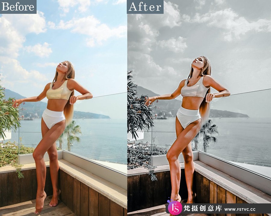 INS中性灰色时尚人像Lightroom预设 Grey Portrait Lightroom Presets