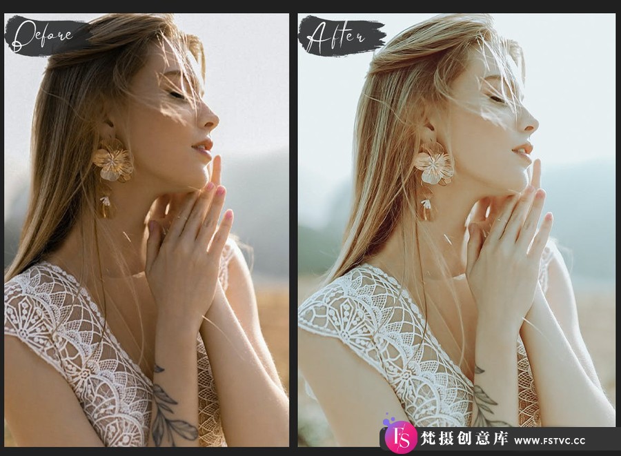 明亮通透INS中性灰人像Lightroom预设 Bright and Airy Lightroom Presets