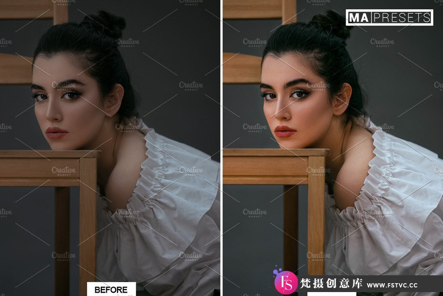 图片[9]-10个专业人像后期调色Lightroom预设 PORTRAIT PRO Lightroom Presets-梵摄创意库