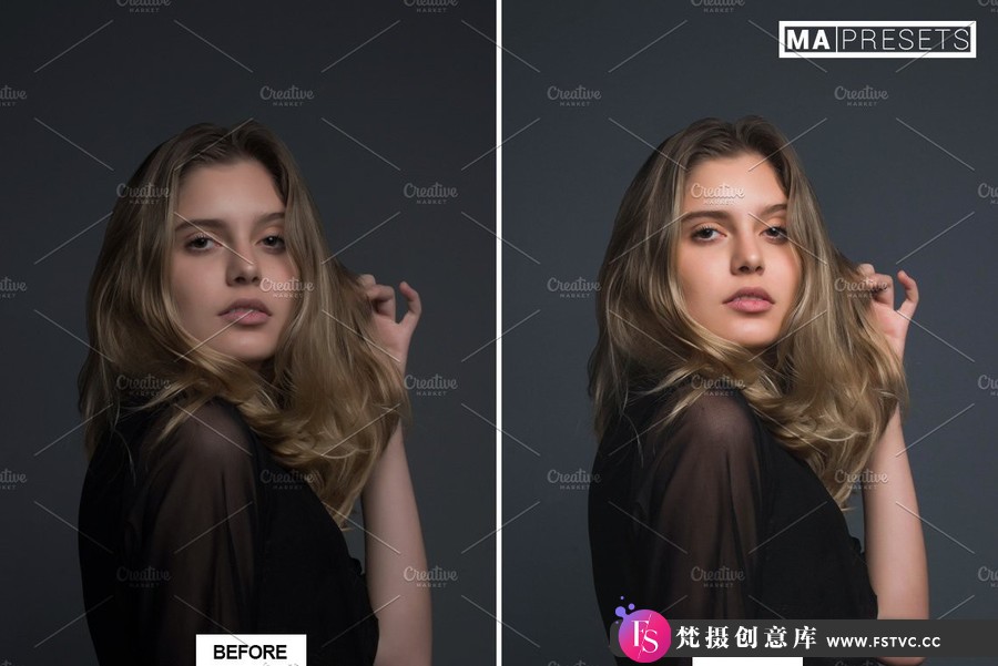 图片[11]-10个专业人像后期调色Lightroom预设 PORTRAIT PRO Lightroom Presets-梵摄创意库