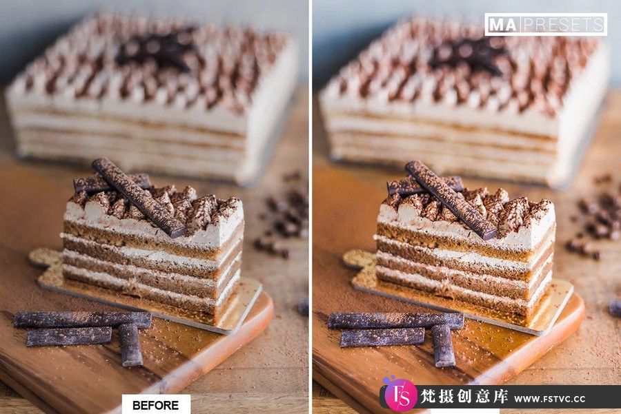 图片[4]-明亮通透美食蛋糕后期调色Lightroom预设 STYLED CAKE Lightroom Preset-梵摄创意库