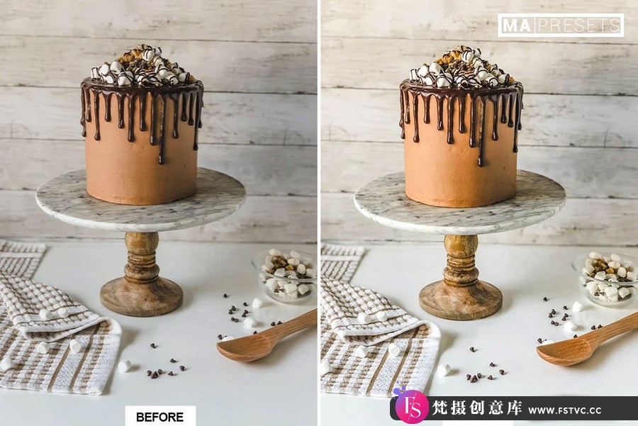 图片[9]-明亮通透美食蛋糕后期调色Lightroom预设 STYLED CAKE Lightroom Preset-梵摄创意库