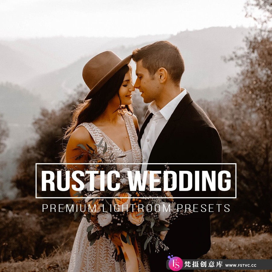 复古乡村婚礼电影人像Lightroom预设 RUSTIC WEDDING Lightroom Presets-梵摄创意库