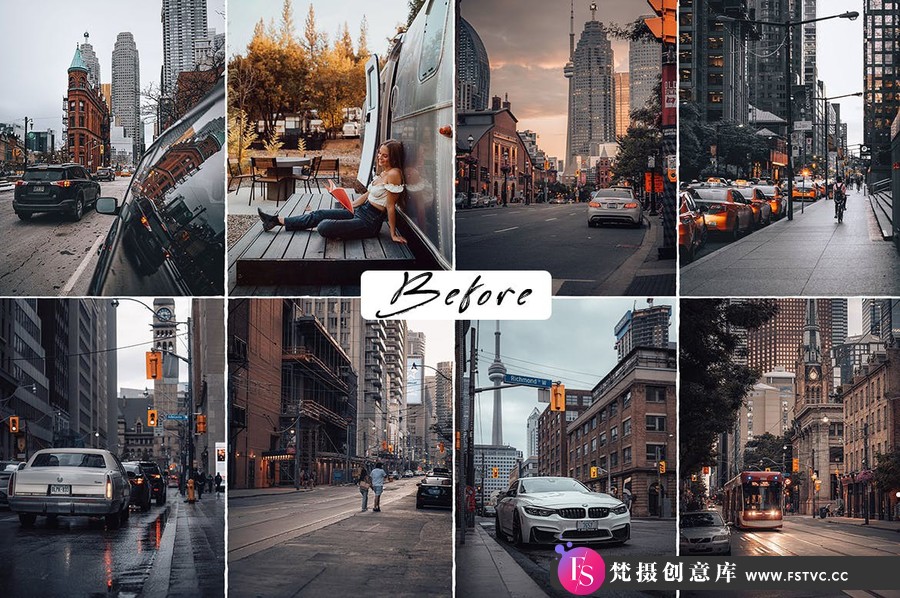 图片[3]-黑金胶片感城市风光摄影Lightroom预设 Photography Lightroom Presets-梵摄创意库