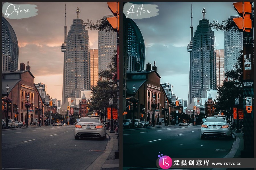 图片[5]-黑金胶片感城市风光摄影Lightroom预设 Photography Lightroom Presets-梵摄创意库