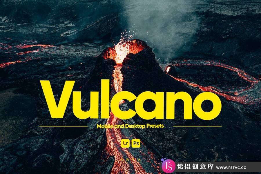ARTA Presets-火山风光摄影调色Lightroom预设 Volcano Presets-梵摄创意库