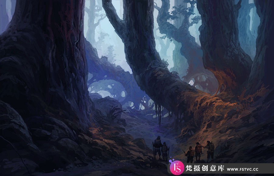 图片[2]-Andreas Rocha-概念艺术环境插画手绘教程第28期Illustration PacK 28-梵摄创意库