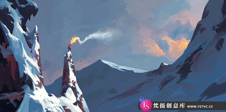 Andreas Rocha-概念艺术环境插画手绘教程第33期Illustration PacK 33