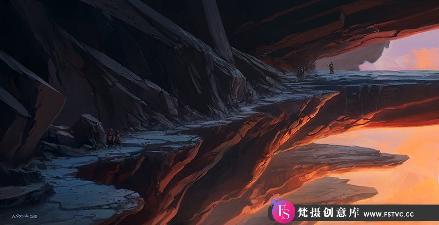 图片[2]-Andreas Rocha-概念艺术环境插画手绘教程第33期Illustration PacK 33-梵摄创意库