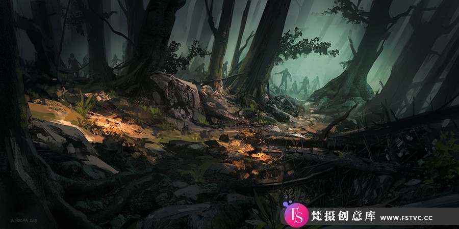 图片[5]-Andreas Rocha-概念艺术环境插画手绘教程第33期Illustration PacK 33-梵摄创意库