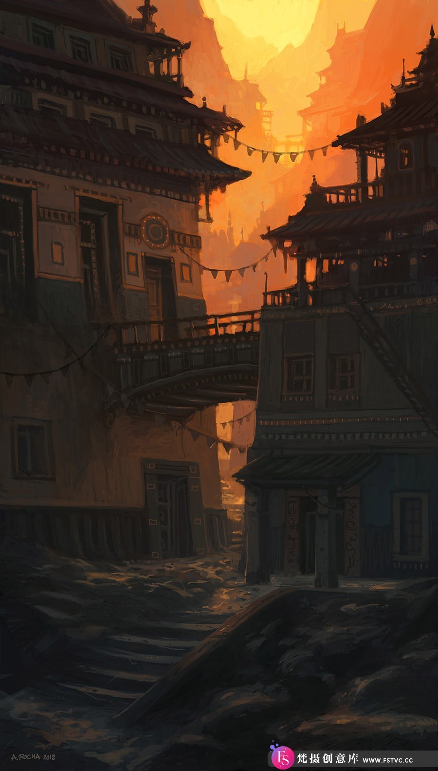 图片[2]-Andreas Rocha-概念艺术环境插画手绘教程第34期Illustration PacK 34-梵摄创意库