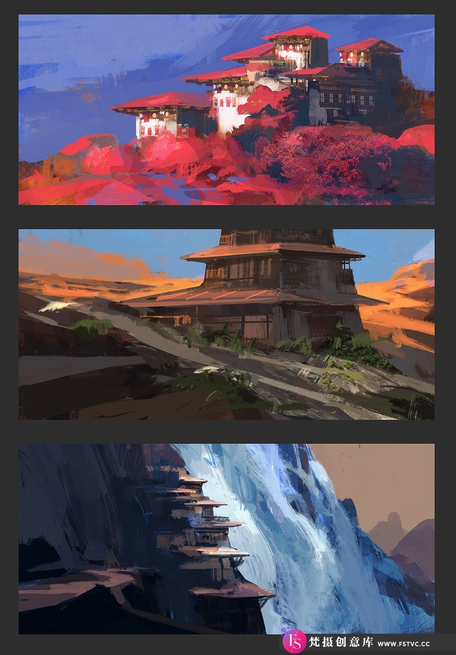 图片[5]-Andreas Rocha-概念艺术环境插画手绘教程第34期Illustration PacK 34-梵摄创意库