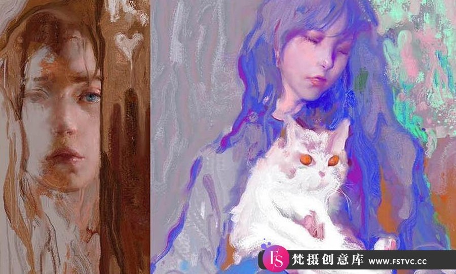 顾佳艺色彩基础班第七期绘画教程附素材