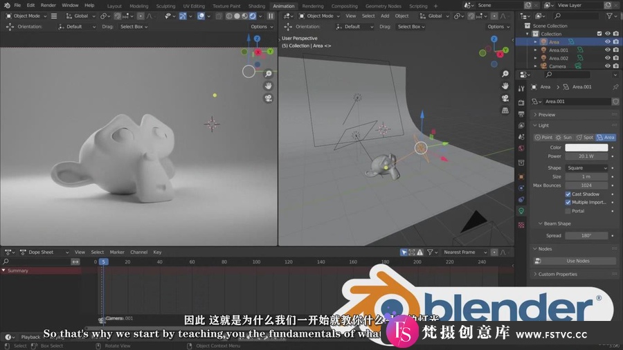 图片[2]-Blender 3D动画项目大师级完整的制作流程视频教程-中英字幕-梵摄创意库