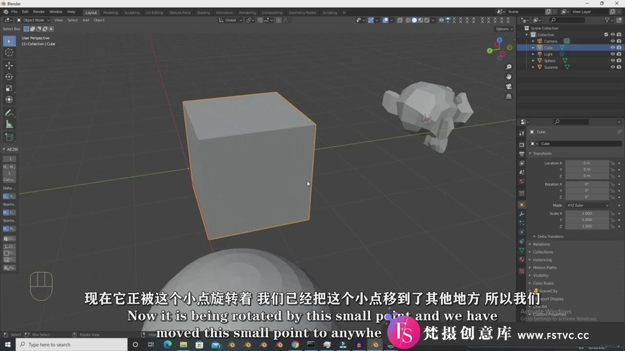 图片[2]-Blender从零基础开始学习建模技术视频教程-中英字幕-梵摄创意库