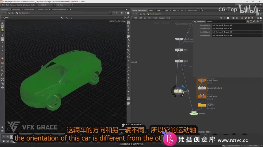 图片[3]-Houdini教程 – Houdini大型海啸模拟电影特效特效教程(中英文字幕)-梵摄创意库