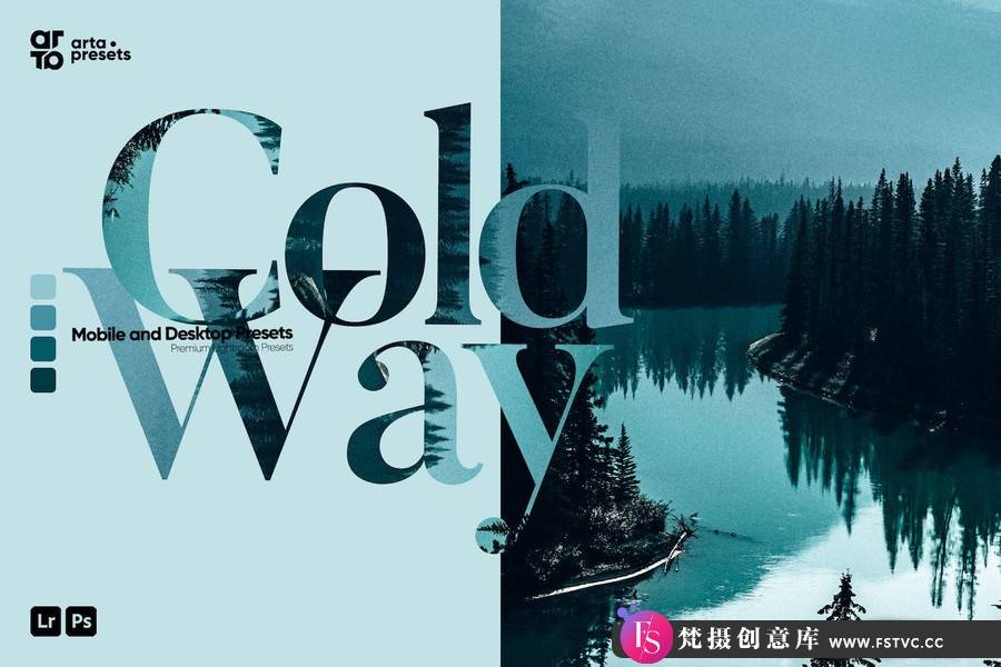 冬季风光后期调色Lightroom预设 ARTA – Cold Way Presets-梵摄创意库