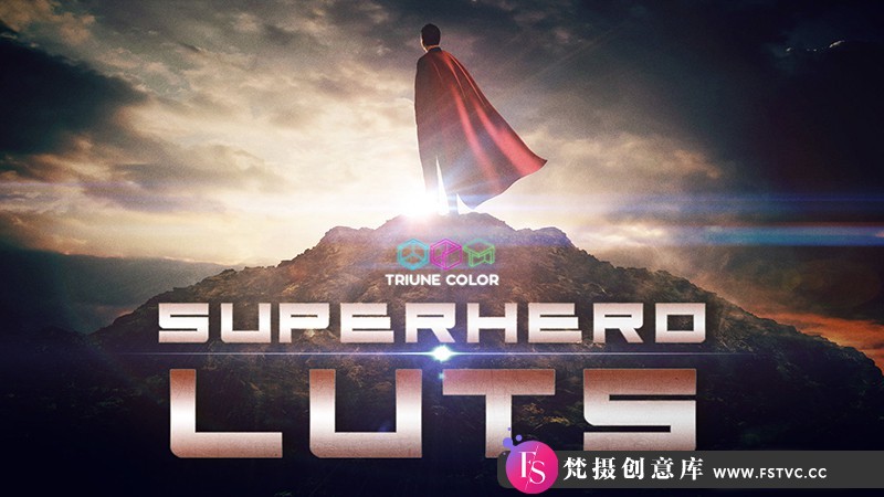 31组超级英雄电影大片LUTs调色预设 Triune Digital – Superhero LUTs-梵摄创意库