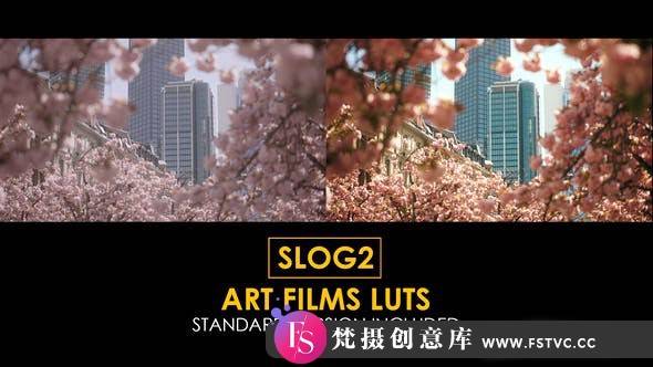 索尼SLOG2艺术视频电影风格调色LUT预设及15个标准Rec709LUT预设-梵摄创意库