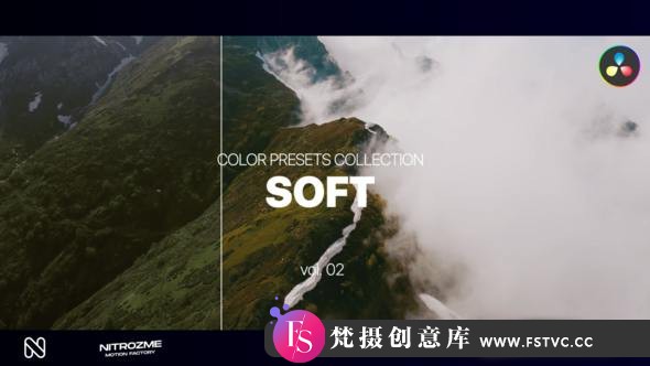 柔和色彩电影视频调色LUT预设第2卷 Soft LUT Collection Vol. 02-梵摄创意库