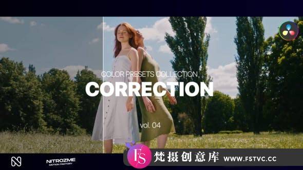 电影宣传片视频色彩校正LUT预设Correction LUT Collection Vol. 04-梵摄创意库