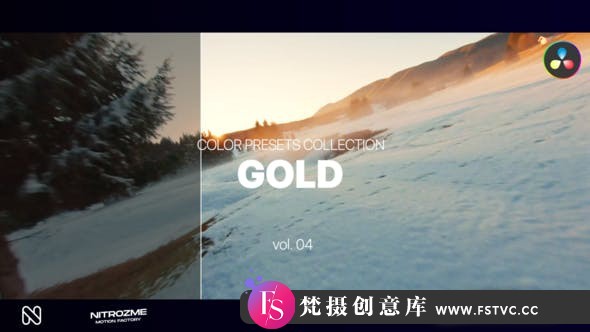 黄金时段电影视频调色LUT预设第04季 Gold LUT Collection Vol. 04-梵摄创意库