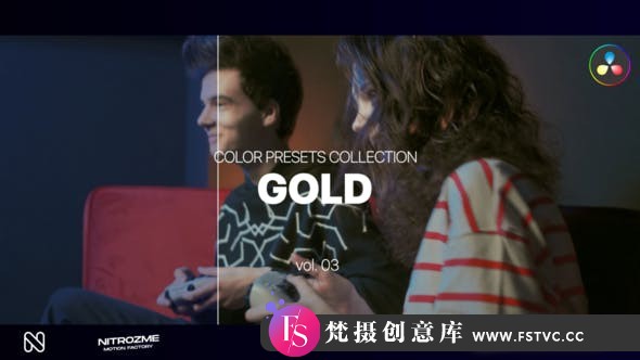 黄金时段电影视频调色LUT预设第03季 Gold LUT Collection Vol. 03-梵摄创意库