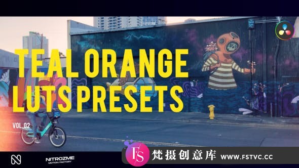 橙绿色电影风格调色LUT预设第二季 Teal Orange LUT Vol. 02-梵摄创意库