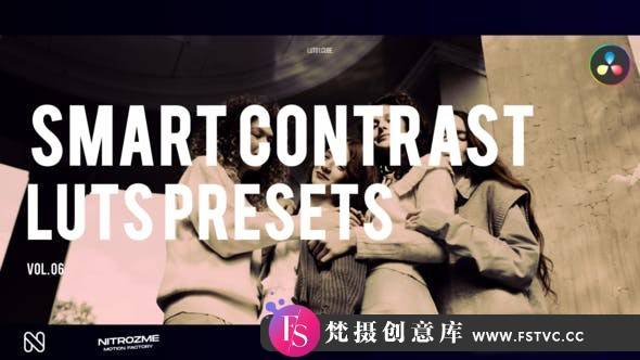 智能对比度电影视频调色LUT预设第06季 Smart Contrast LUT Vol. 06-梵摄创意库