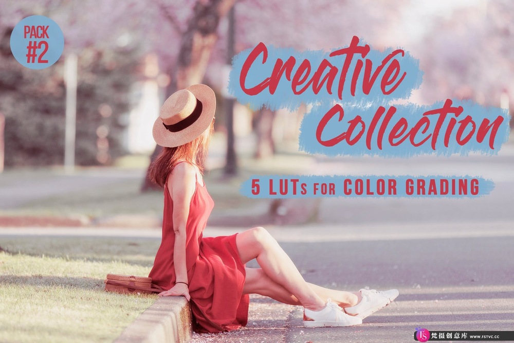 创意电影人像LUT预设 Creative LUTs Pack2-Video color grading filters-梵摄创意库