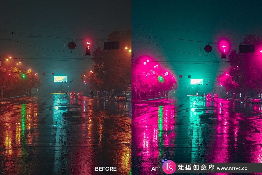 图片[4]-赛博朋克城市风光调色 Lightroom预设Cyberpunk Lightroom Presets-梵摄创意库