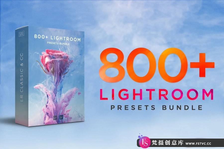 800+明亮通透人像修饰Lightroom调色预设 Lightroom Presets Bundle-梵摄创意库