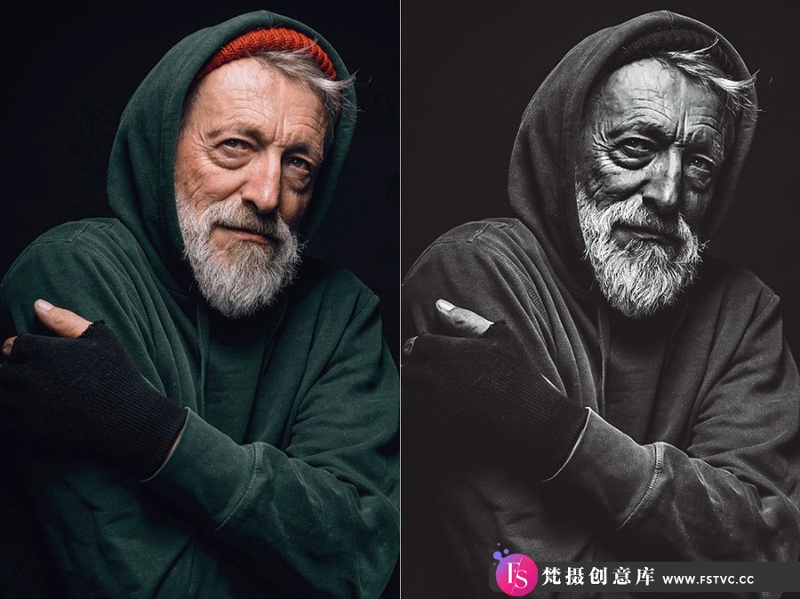 图片[7]-黑白电影胶片人像调色Lightroom预设 OnPresets-BLACK & WHITE-梵摄创意库