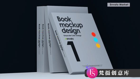 Premiere Pro图书促销展示模版 Book Promo-梵摄创意库