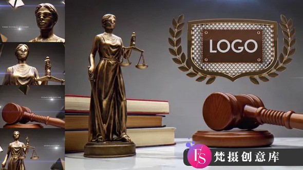 FCPX插件-法律与秩序动态效果模板 Law and Order Opener 支持m1-梵摄创意库