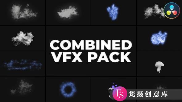 达芬奇VFX效果模版合集 Combined VFX Pack for DaVinci Resolve