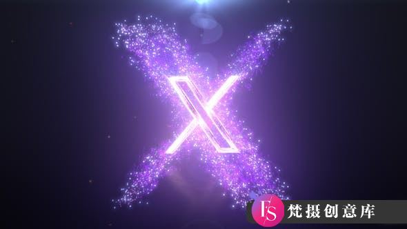 粒子漂浮的Logo动画模板- Particles Floating Logo Animation-梵摄创意库