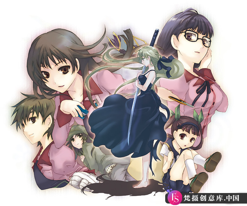 千石抚子同人CG图包-创作学习-595MB-801P